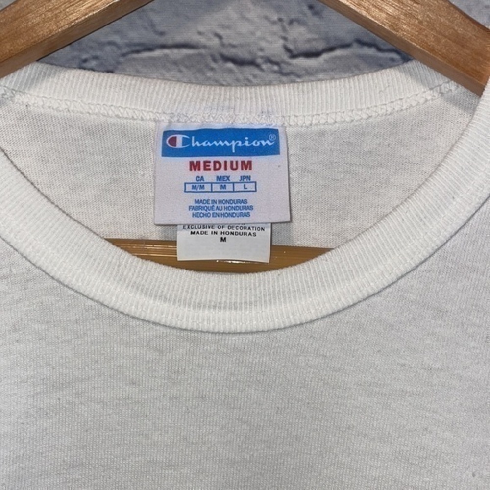 Champion Long sleeve tee with Large C logo patch -NWOT - Picture 3 of 5